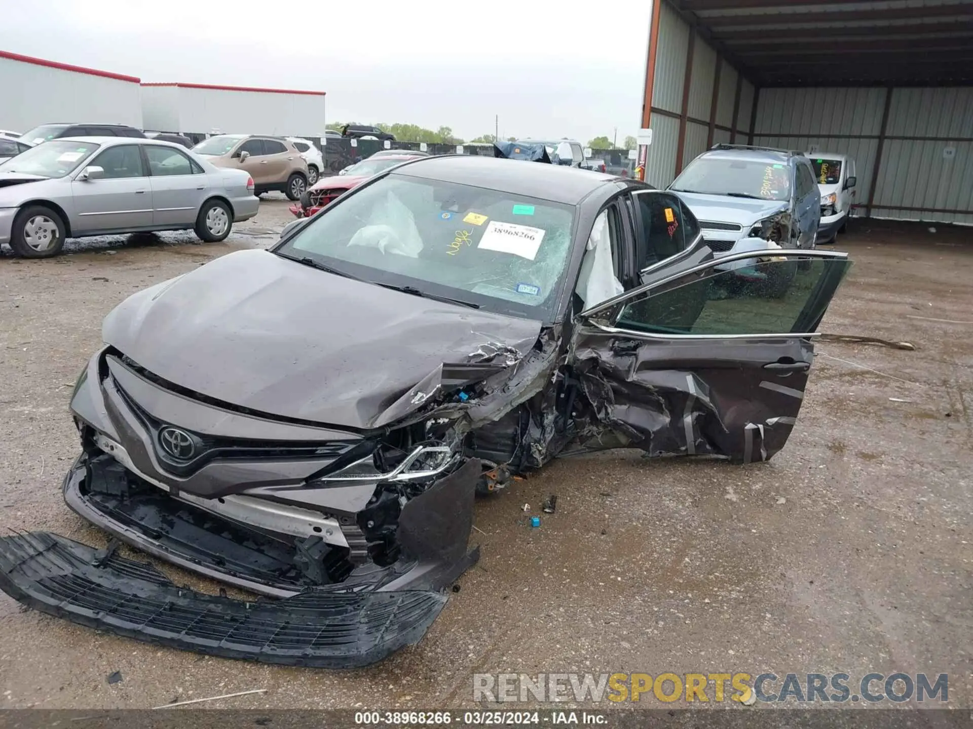 2 Photograph of a damaged car 4T1B11HK9KU804435 TOYOTA CAMRY 2019