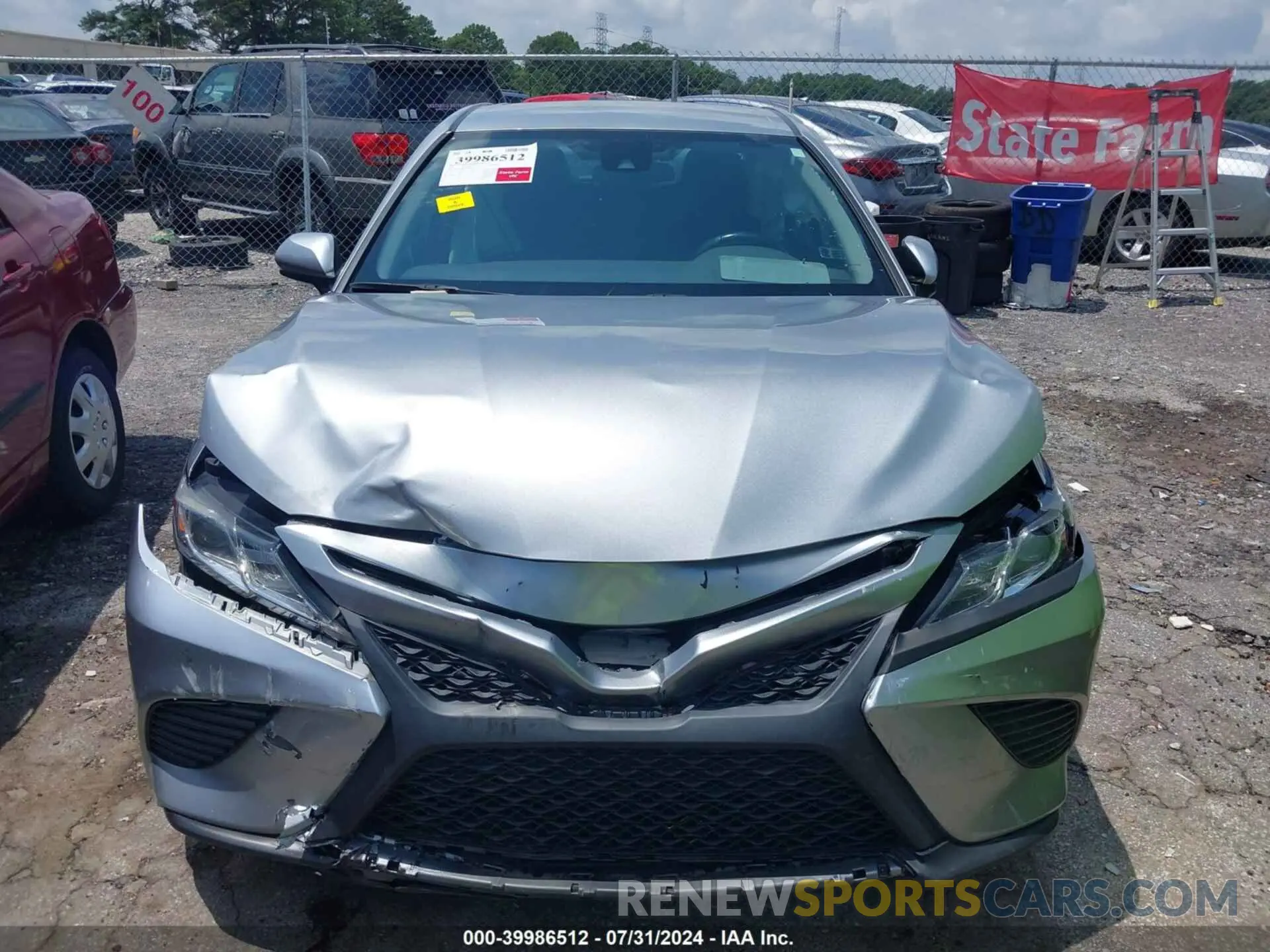 12 Photograph of a damaged car 4T1B11HK9KU812728 TOYOTA CAMRY 2019
