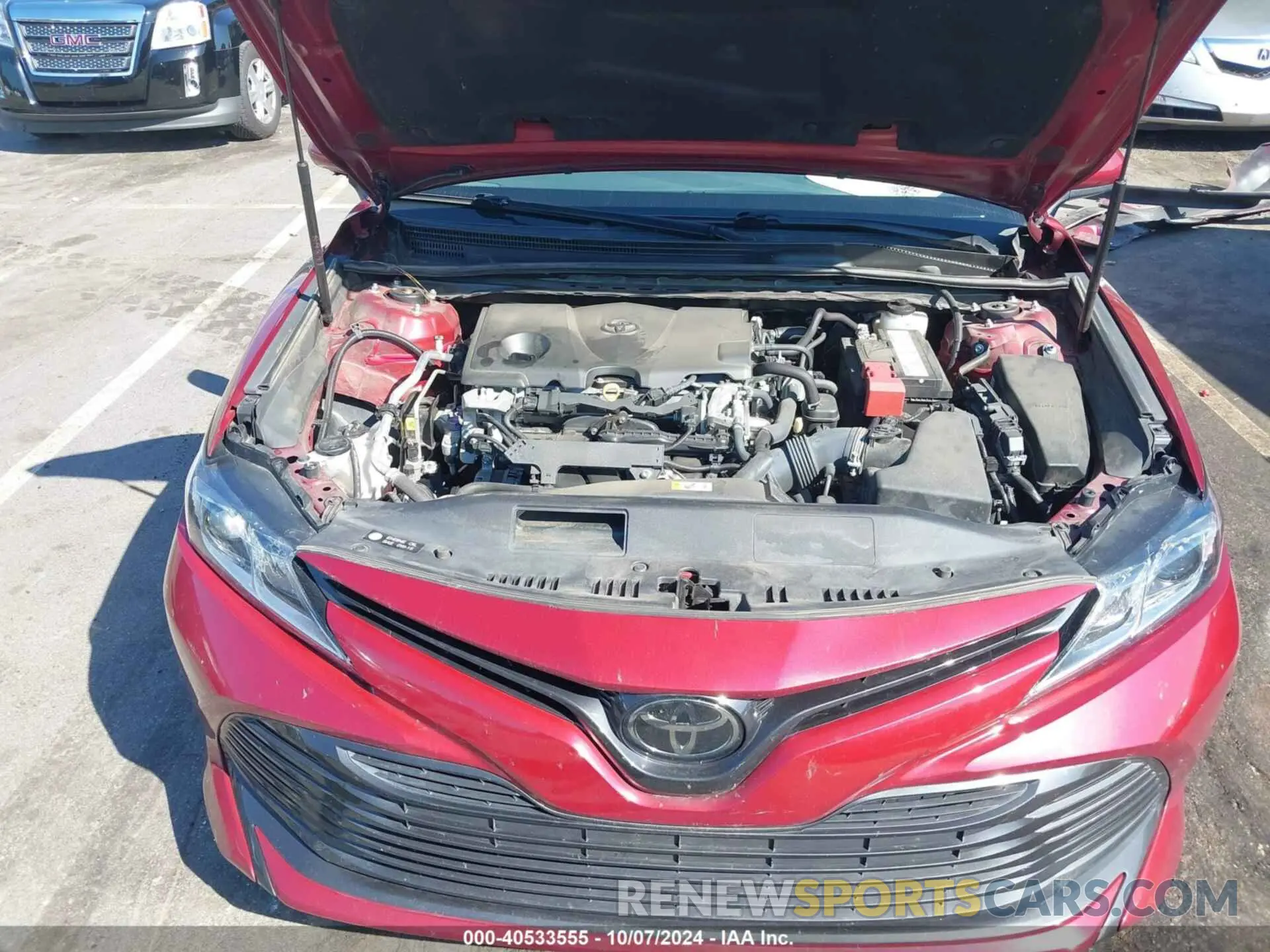 10 Photograph of a damaged car 4T1B11HK9KU845180 TOYOTA CAMRY 2019