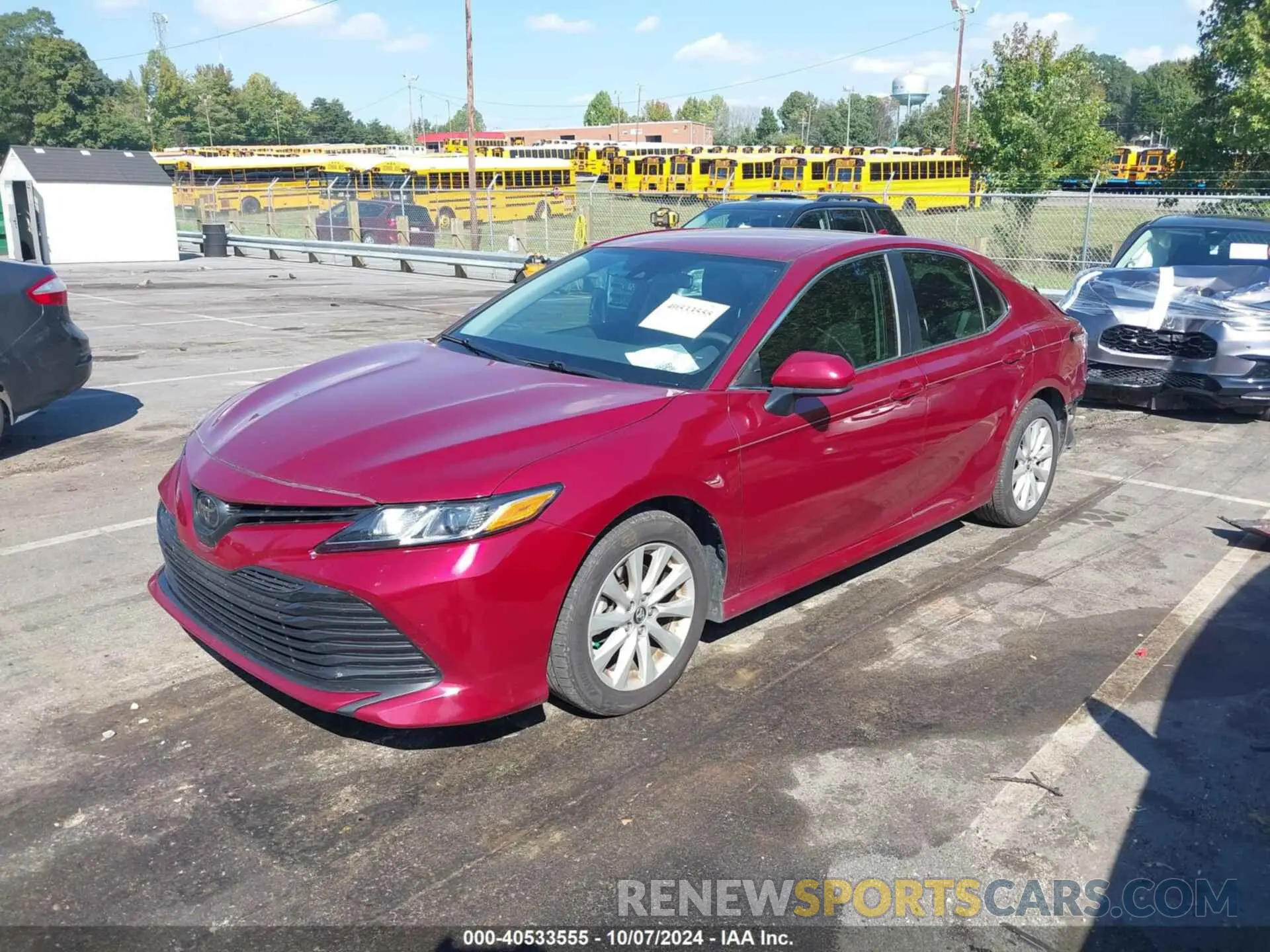 2 Photograph of a damaged car 4T1B11HK9KU845180 TOYOTA CAMRY 2019
