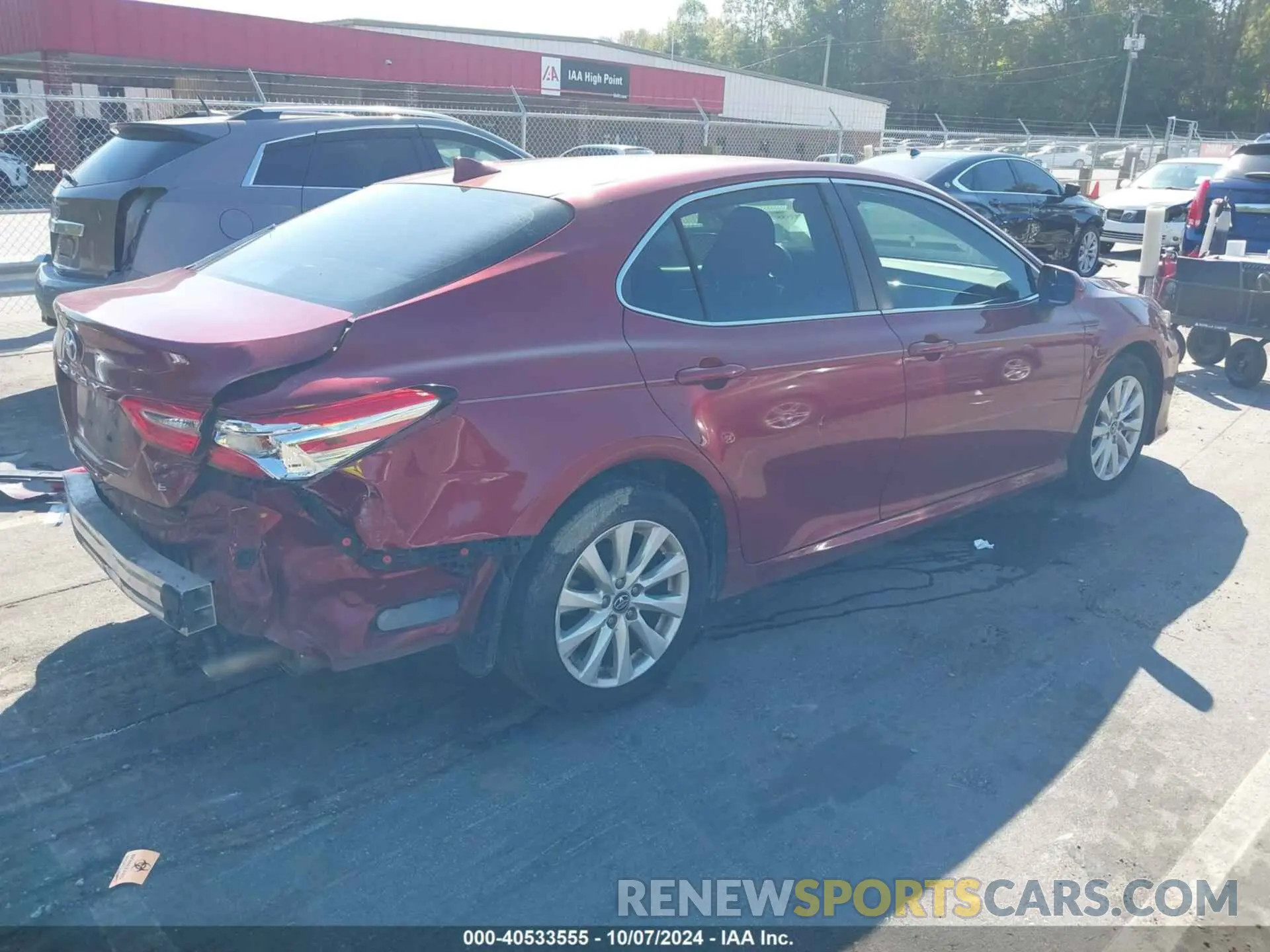 4 Photograph of a damaged car 4T1B11HK9KU845180 TOYOTA CAMRY 2019