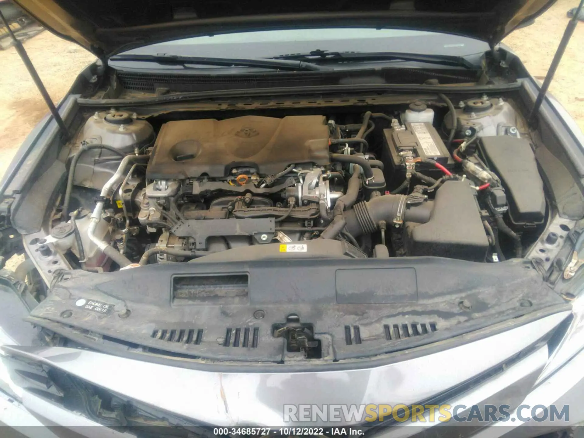 10 Photograph of a damaged car 4T1B11HK9KU854400 TOYOTA CAMRY 2019
