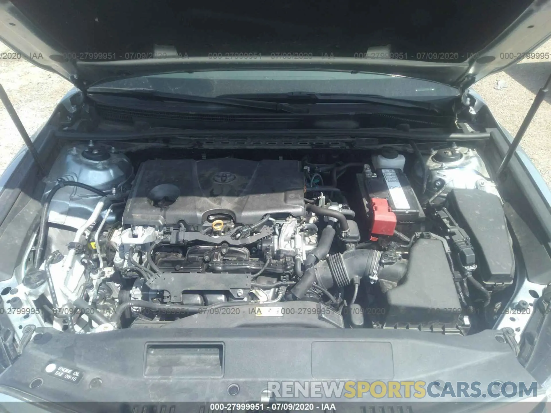 10 Photograph of a damaged car 4T1B11HK9KU855448 TOYOTA CAMRY 2019