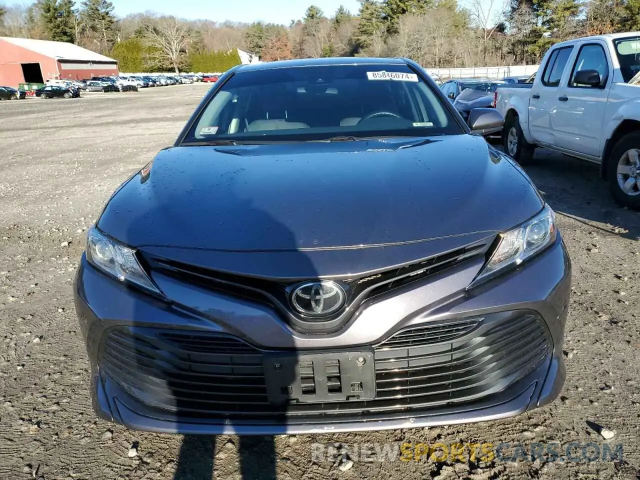 5 Фотография поврежденного автомобиля 4T1B11HKXKU189071 TOYOTA CAMRY 2019