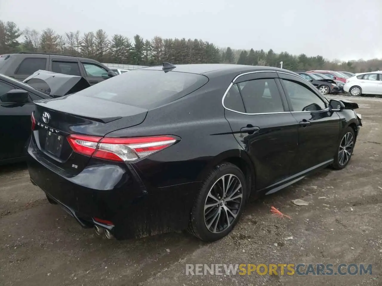 4 Photograph of a damaged car 4T1B11HKXKU189393 TOYOTA CAMRY 2019