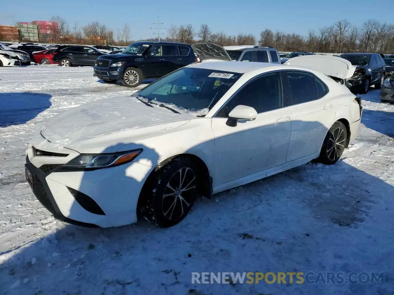 1 Photograph of a damaged car 4T1B11HKXKU212042 TOYOTA CAMRY 2019