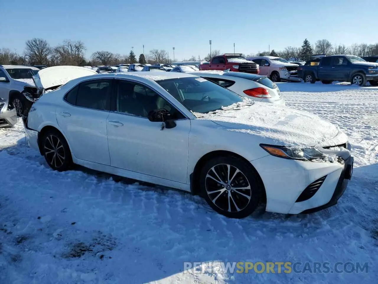 4 Photograph of a damaged car 4T1B11HKXKU212042 TOYOTA CAMRY 2019