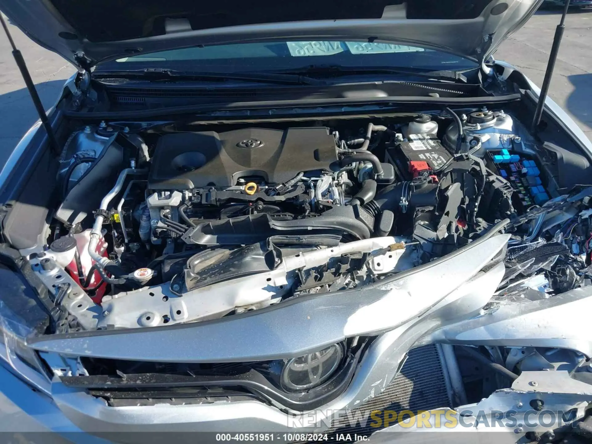 10 Photograph of a damaged car 4T1B11HKXKU248488 TOYOTA CAMRY 2019