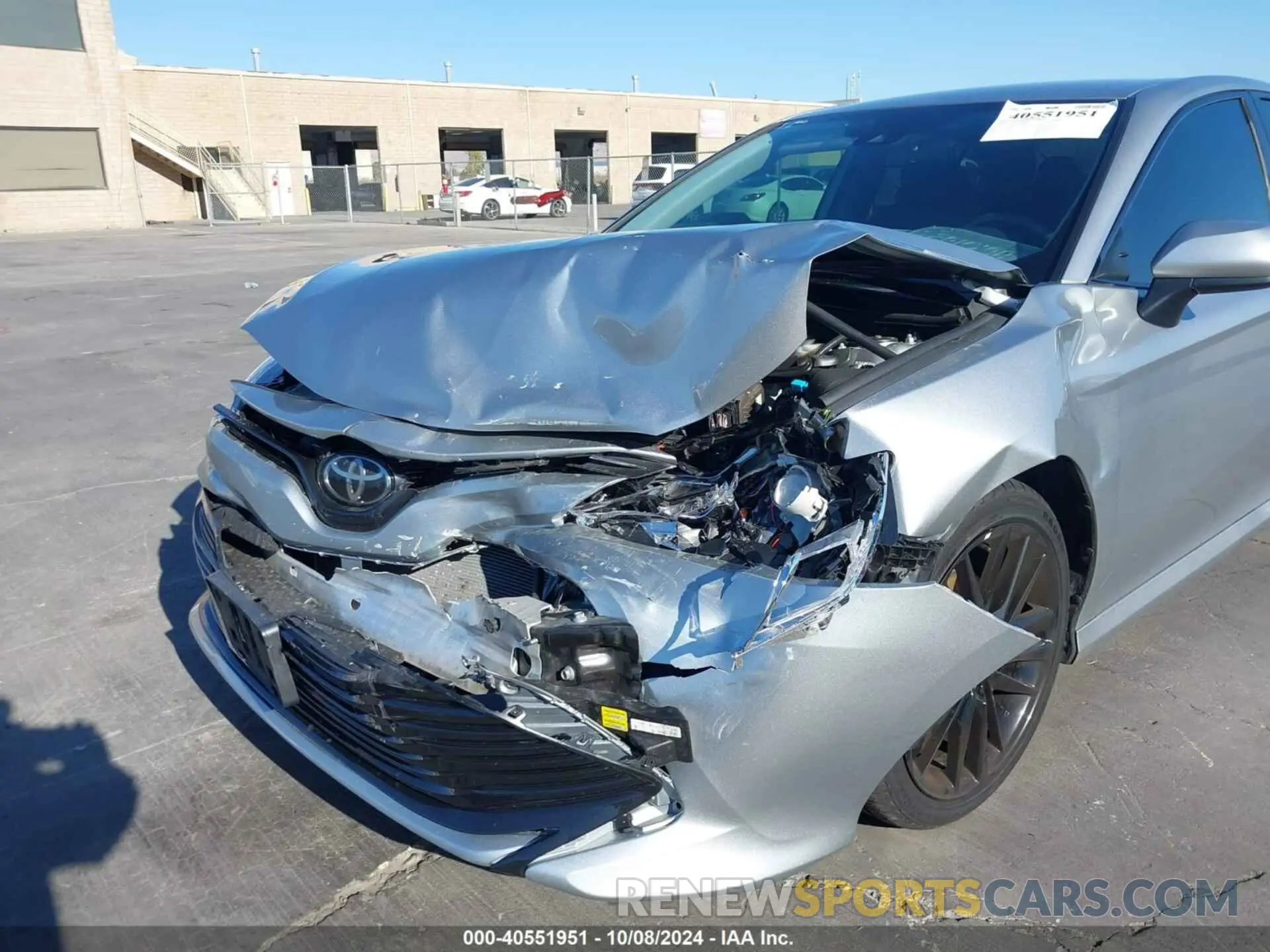 6 Photograph of a damaged car 4T1B11HKXKU248488 TOYOTA CAMRY 2019
