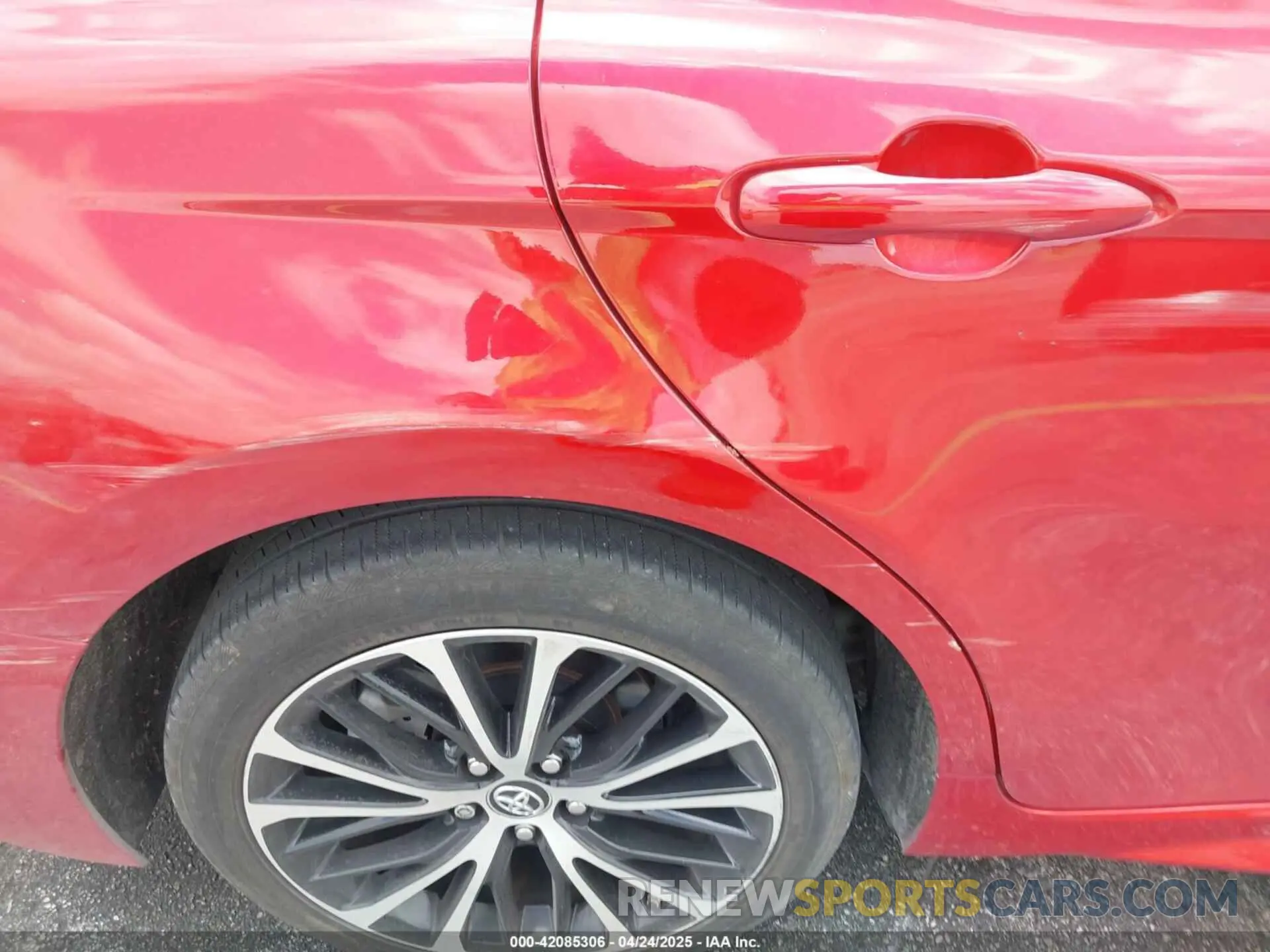 19 Photograph of a damaged car 4T1B11HKXKU259202 TOYOTA CAMRY 2019