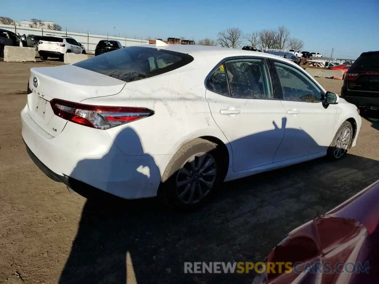 3 Photograph of a damaged car 4T1B11HKXKU267249 TOYOTA CAMRY 2019