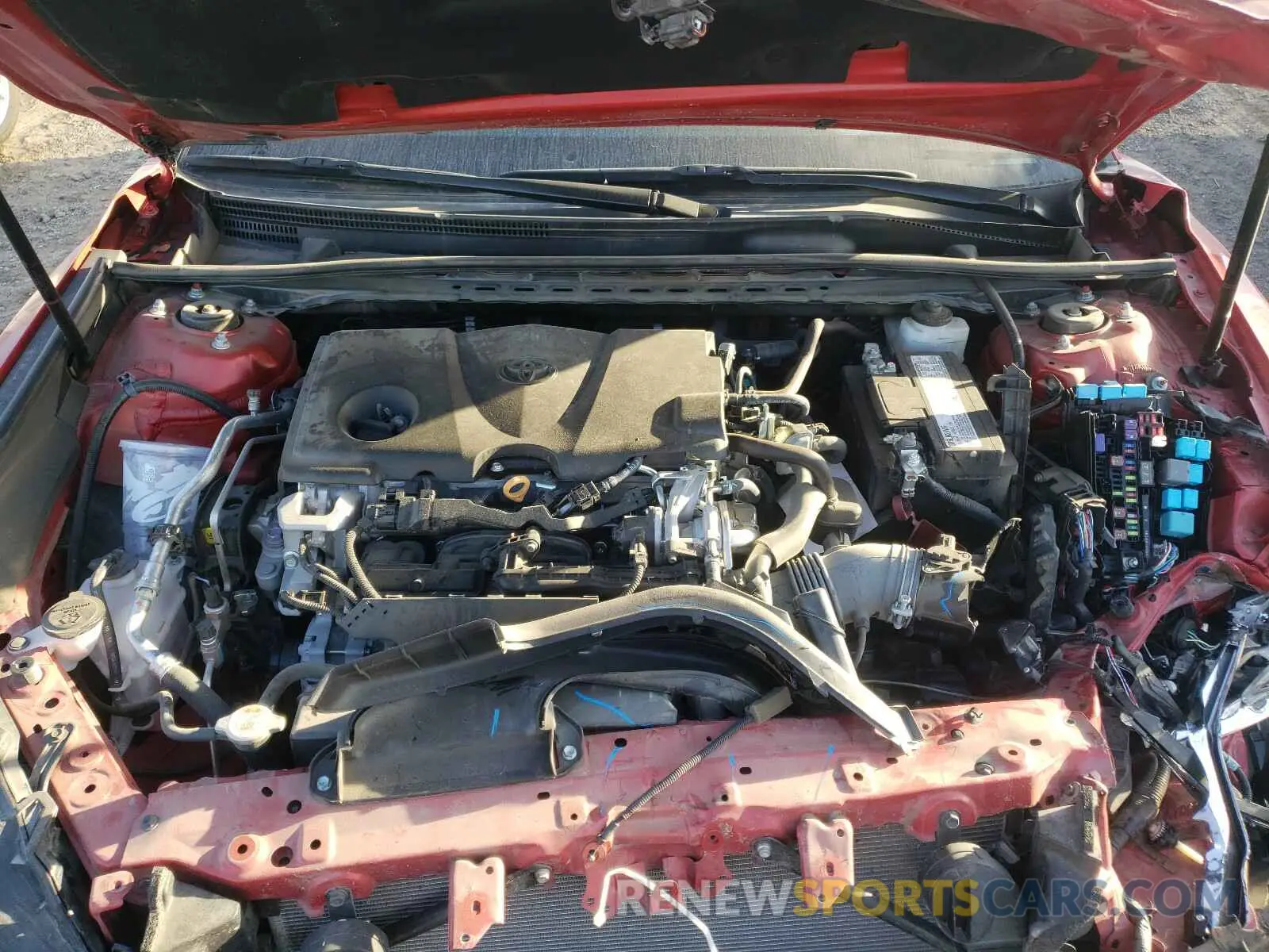 7 Photograph of a damaged car 4T1B11HKXKU267784 TOYOTA CAMRY 2019
