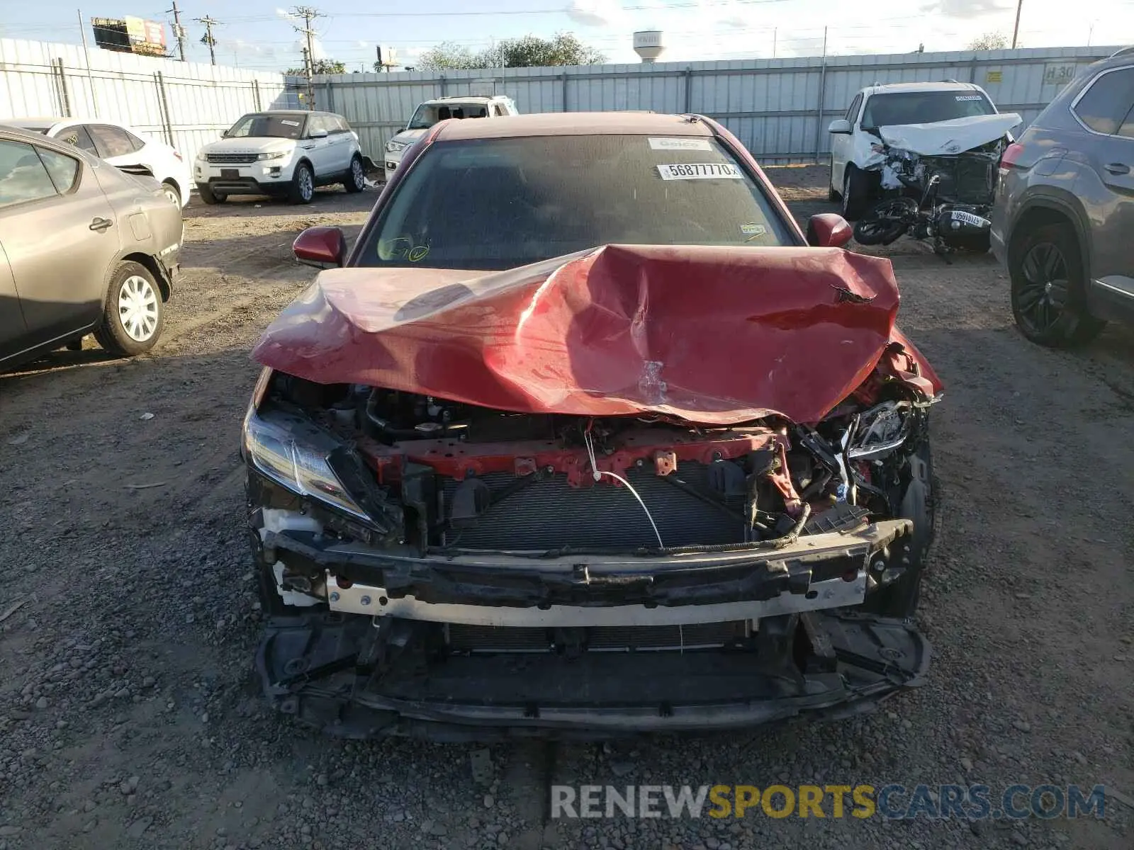 9 Photograph of a damaged car 4T1B11HKXKU267784 TOYOTA CAMRY 2019