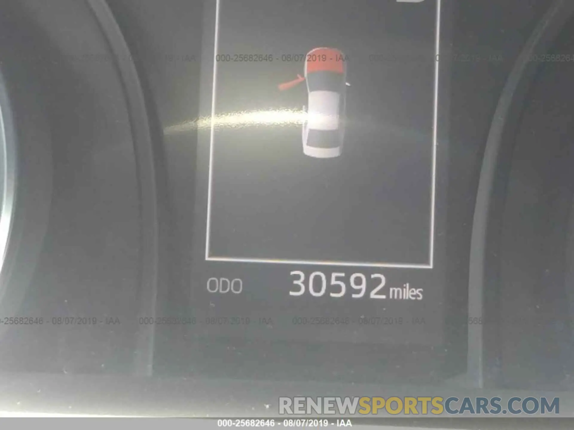 7 Photograph of a damaged car 4T1B11HKXKU691563 TOYOTA CAMRY 2019