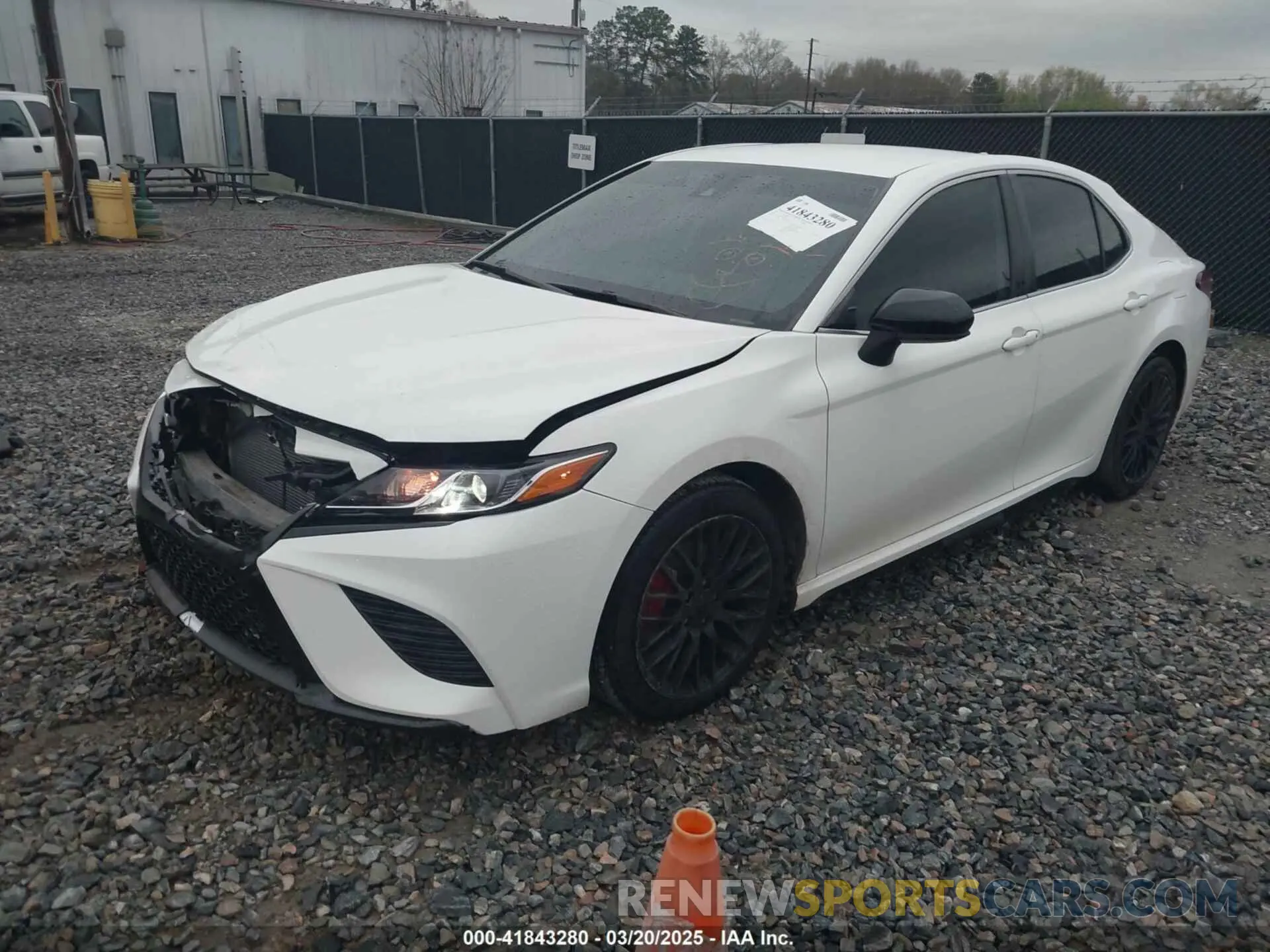 2 Photograph of a damaged car 4T1B11HKXKU706000 TOYOTA CAMRY 2019