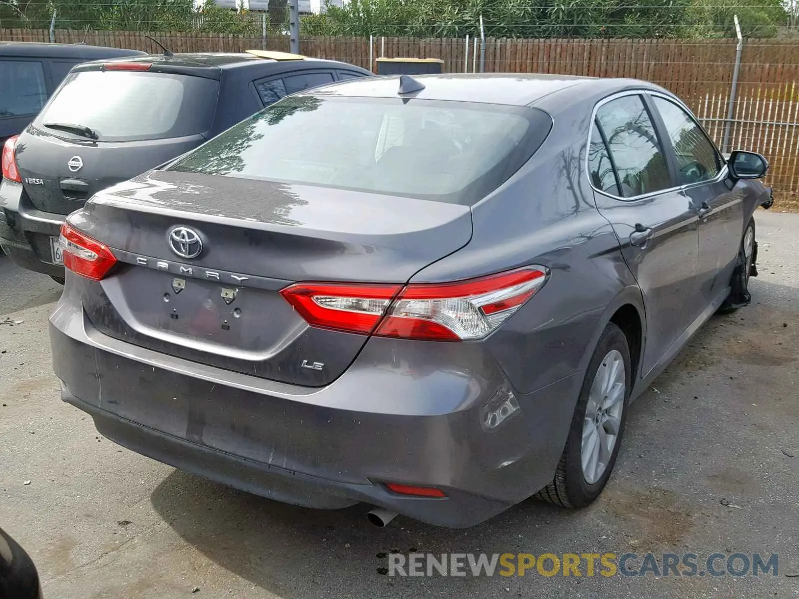 4 Photograph of a damaged car 4T1B11HKXKU707292 TOYOTA CAMRY 2019