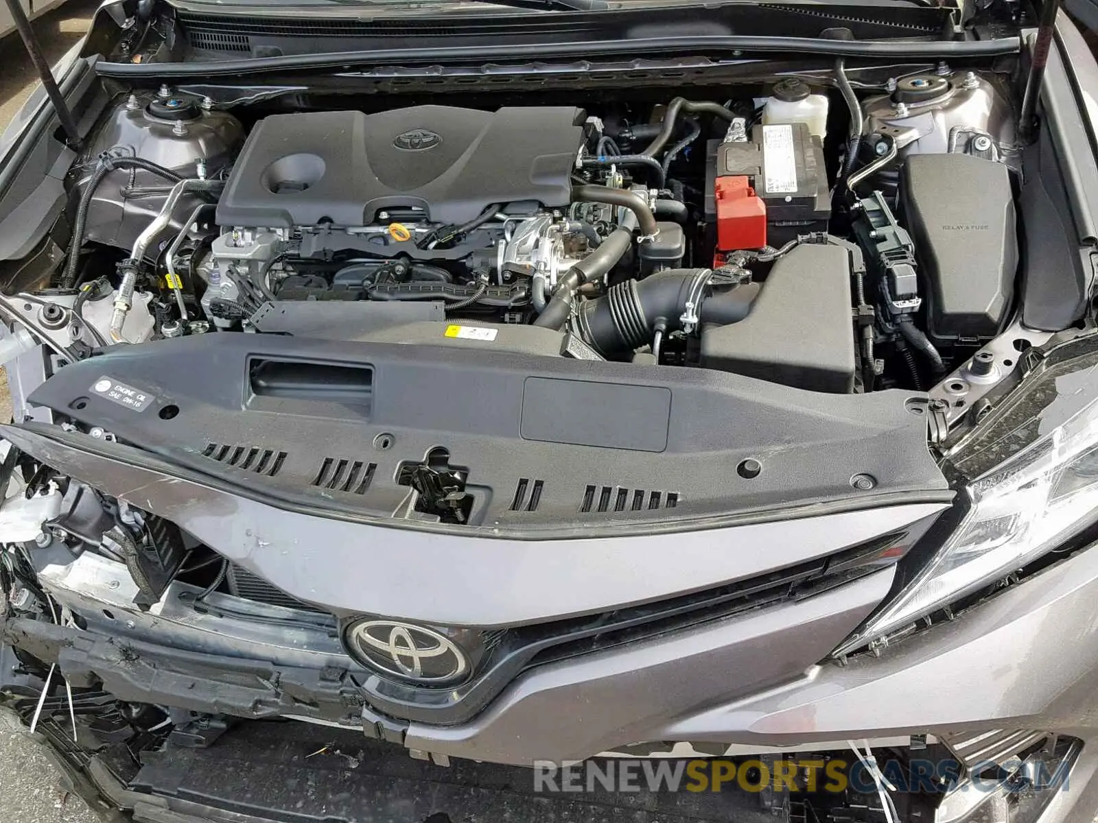 7 Photograph of a damaged car 4T1B11HKXKU707292 TOYOTA CAMRY 2019