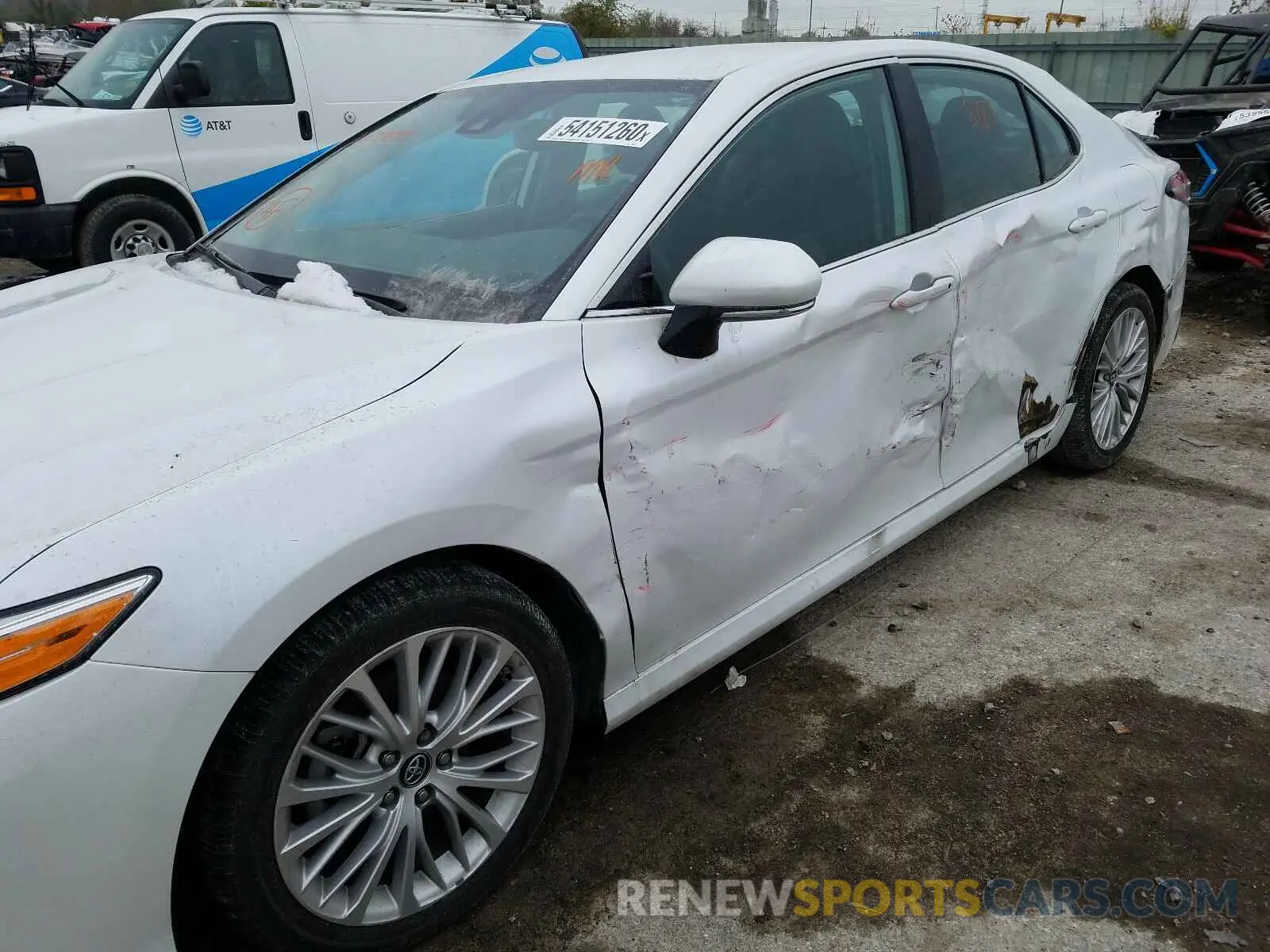 9 Photograph of a damaged car 4T1B11HKXKU714873 TOYOTA CAMRY 2019