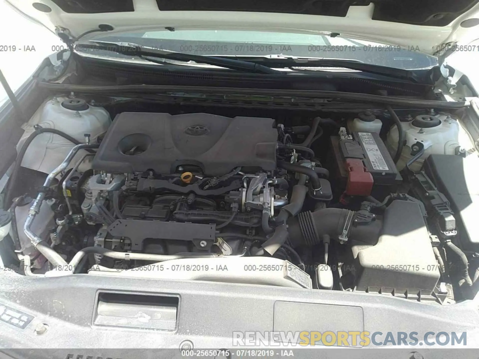 10 Photograph of a damaged car 4T1B11HKXKU734587 TOYOTA CAMRY 2019