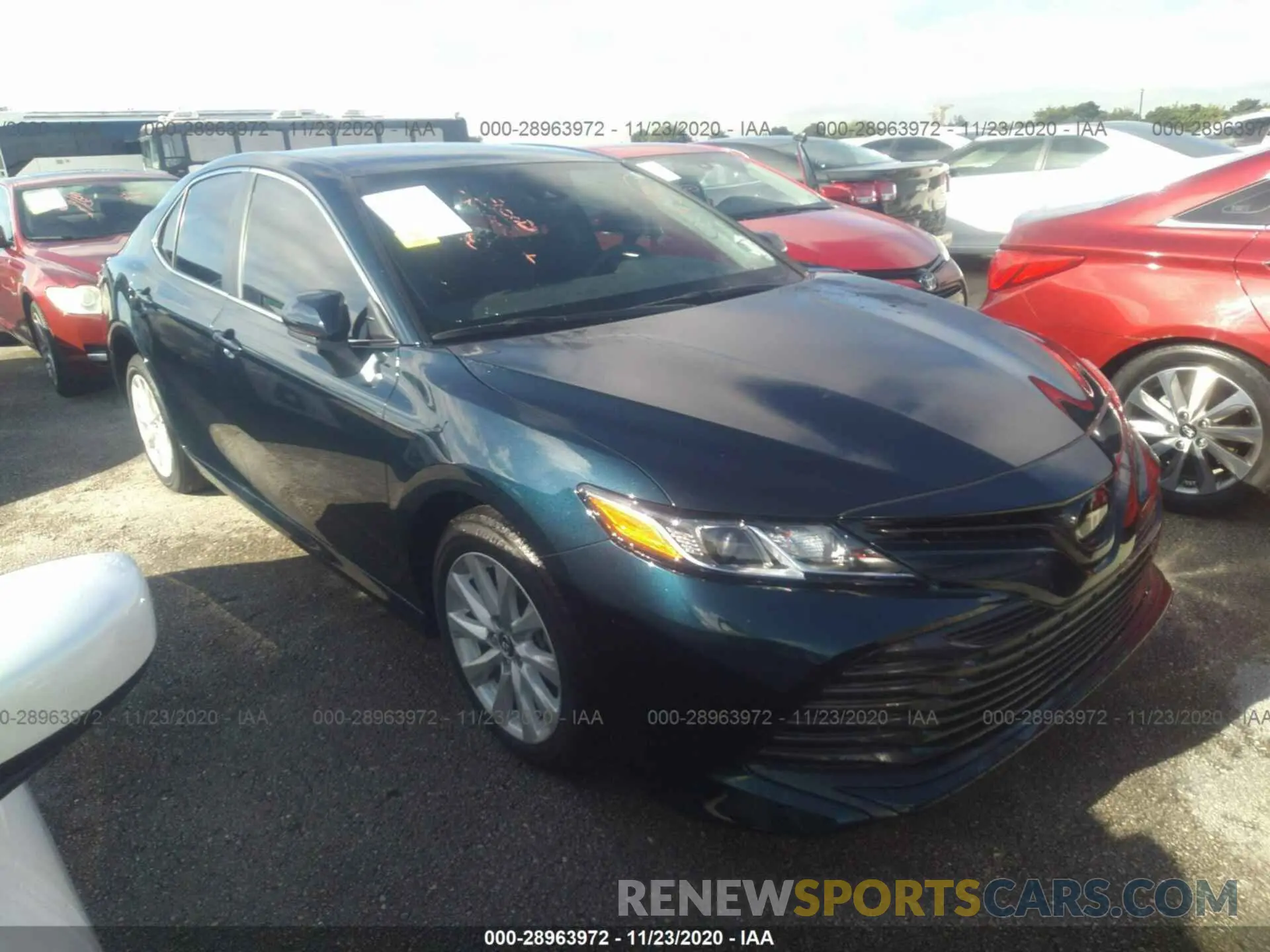 1 Photograph of a damaged car 4T1B11HKXKU745766 TOYOTA CAMRY 2019