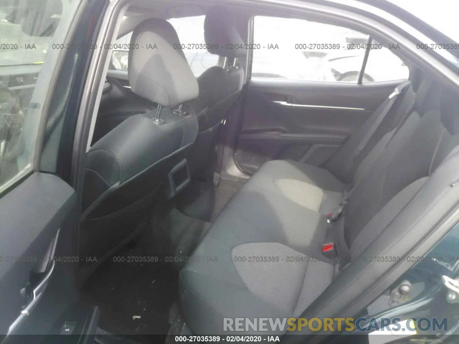 8 Photograph of a damaged car 4T1B11HKXKU763166 TOYOTA CAMRY 2019