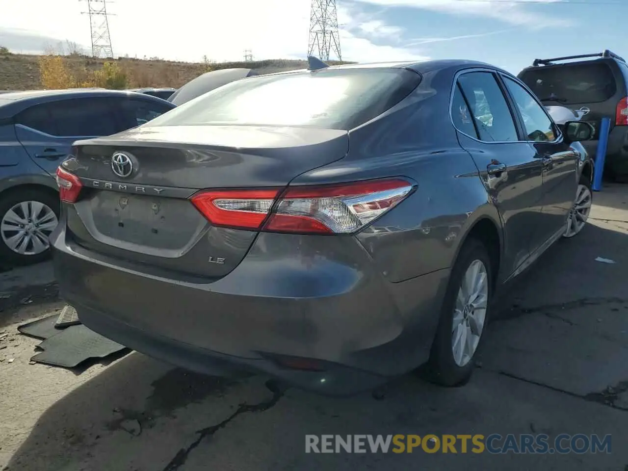 4 Photograph of a damaged car 4T1B11HKXKU779187 TOYOTA CAMRY 2019