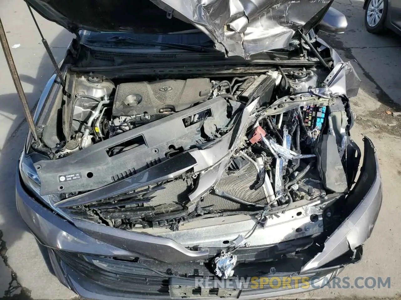 7 Photograph of a damaged car 4T1B11HKXKU779187 TOYOTA CAMRY 2019