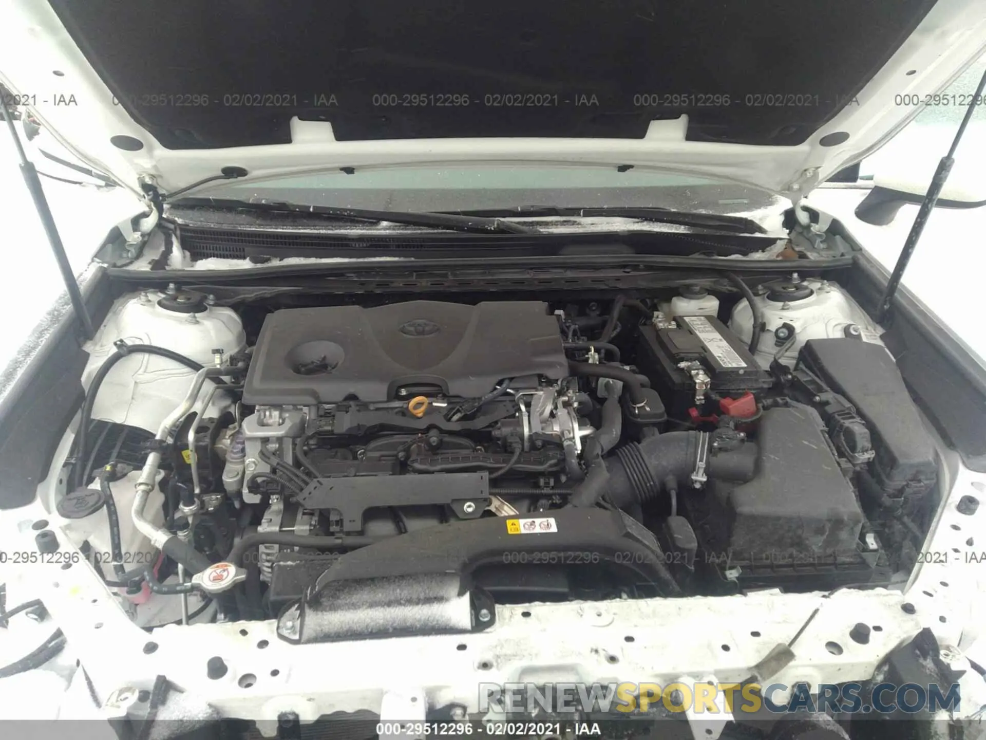 10 Photograph of a damaged car 4T1B11HKXKU844877 TOYOTA CAMRY 2019