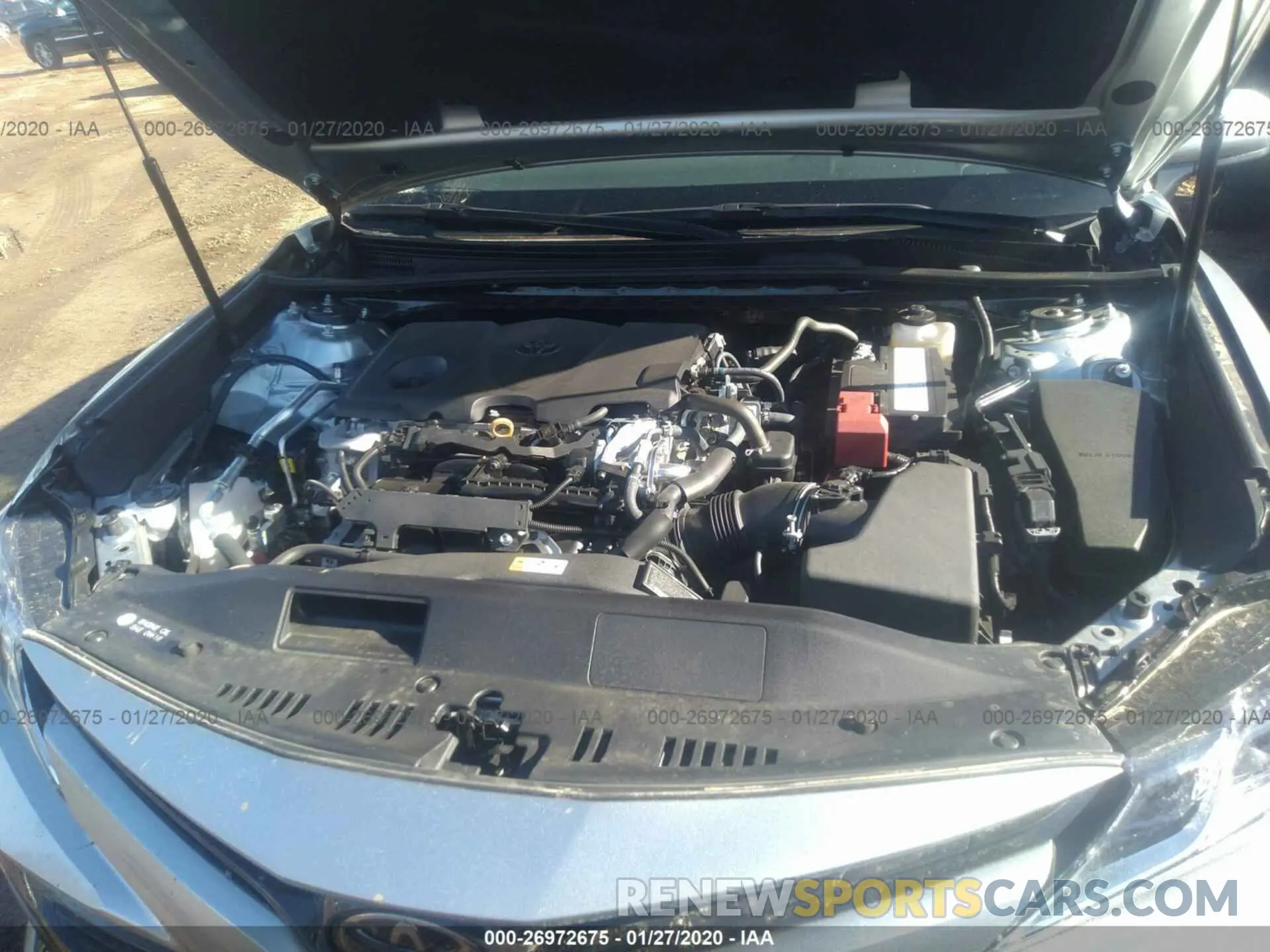 10 Photograph of a damaged car 4T1B11HKXKU845513 TOYOTA CAMRY 2019