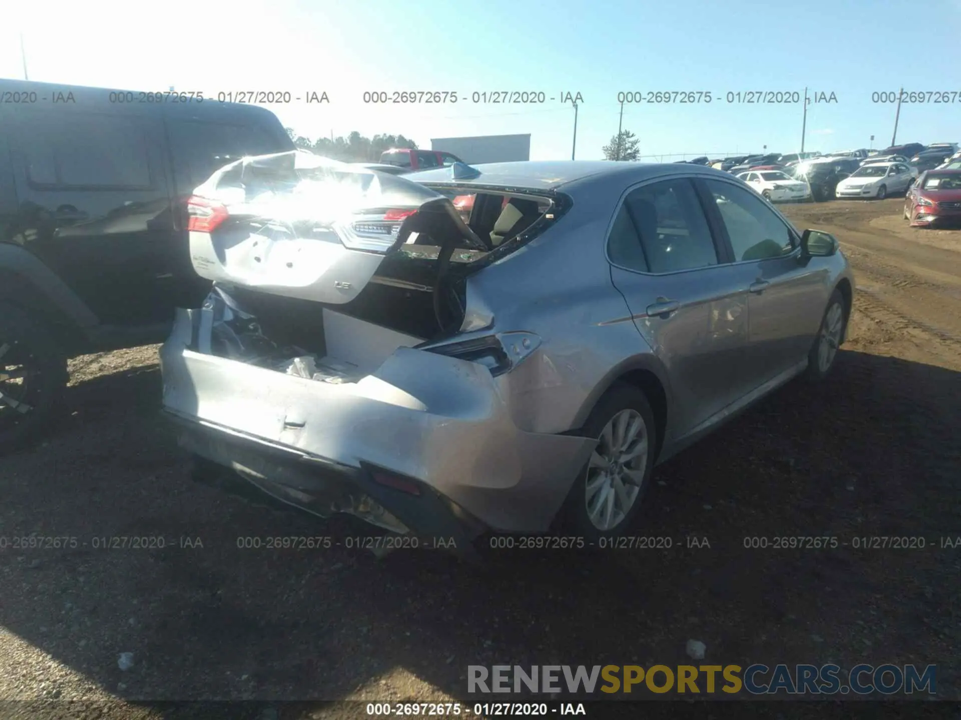 4 Photograph of a damaged car 4T1B11HKXKU845513 TOYOTA CAMRY 2019