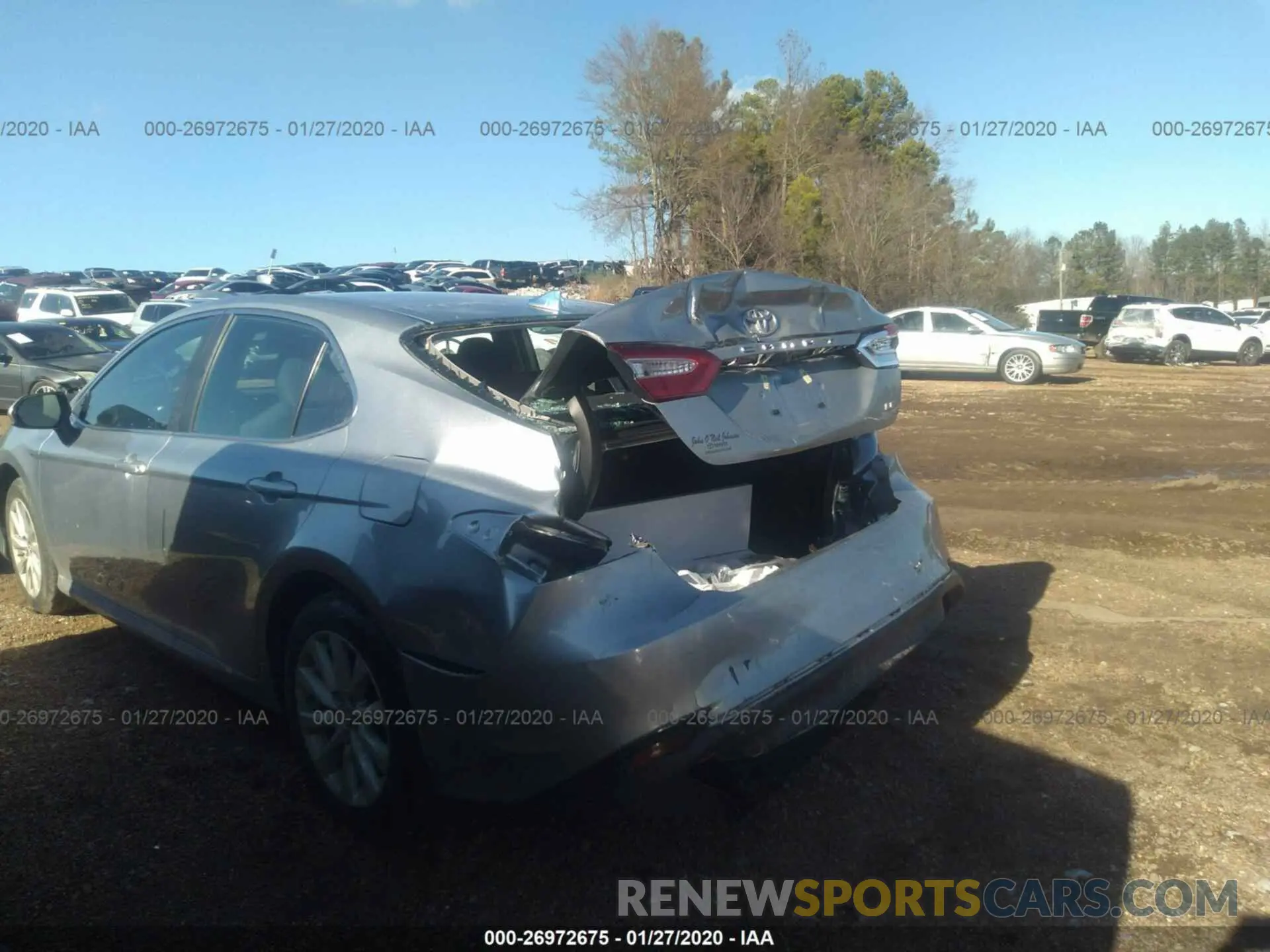 6 Photograph of a damaged car 4T1B11HKXKU845513 TOYOTA CAMRY 2019