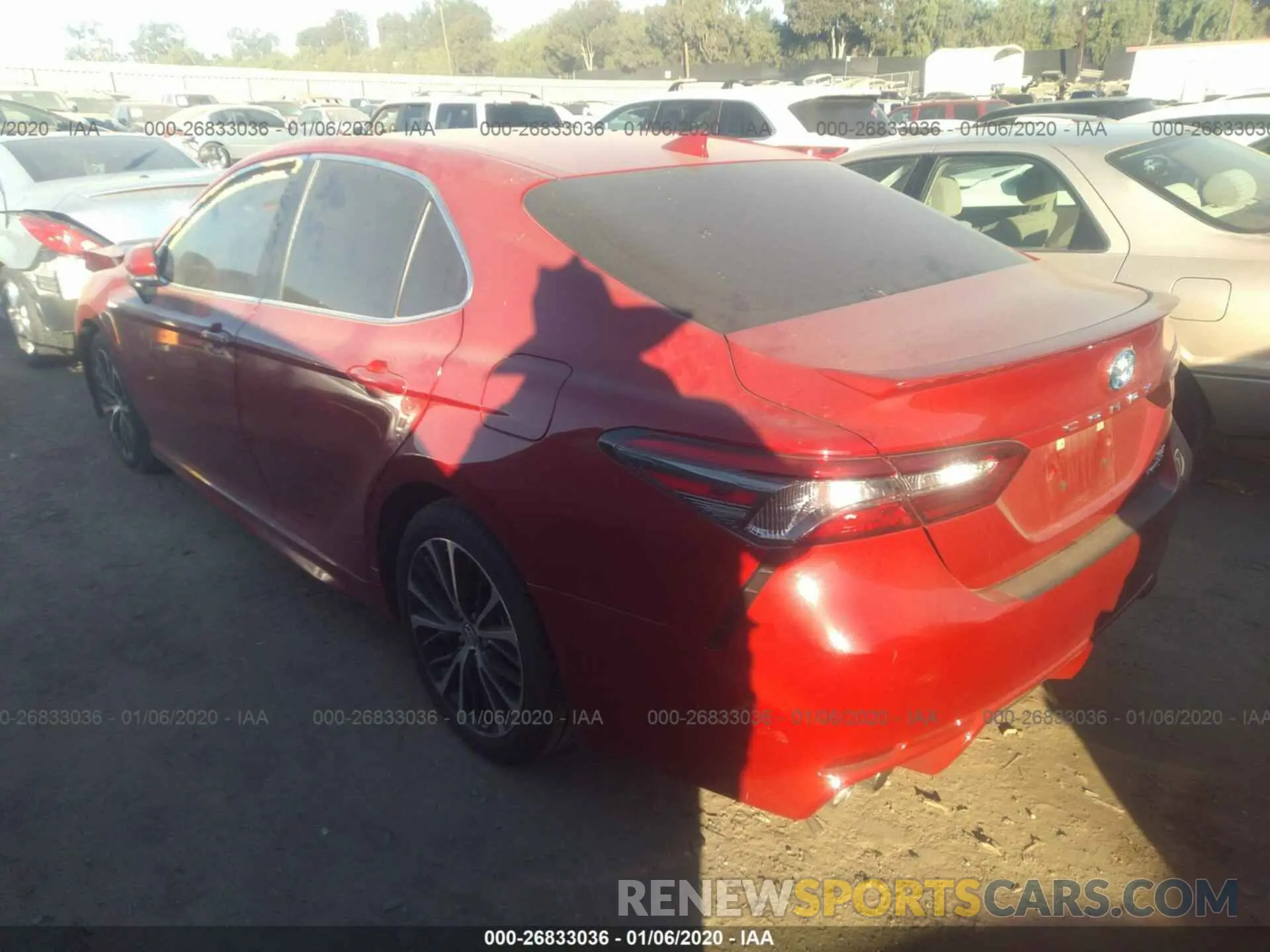 3 Photograph of a damaged car 4T1B21HK1KU012194 TOYOTA CAMRY 2019