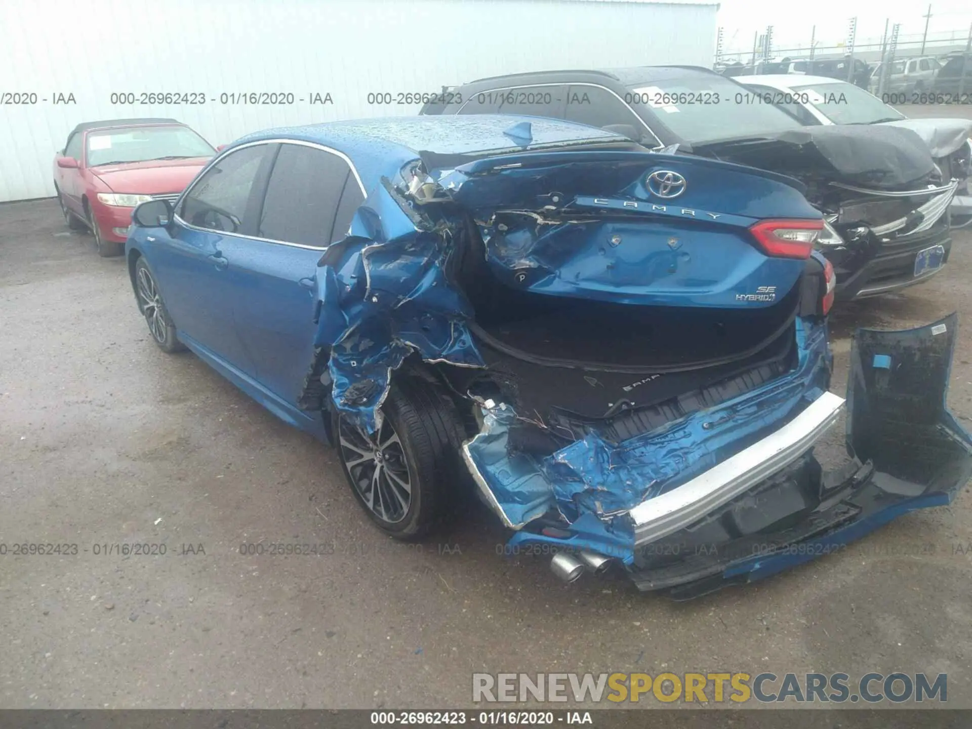 6 Photograph of a damaged car 4T1B21HK2KU011619 TOYOTA CAMRY 2019