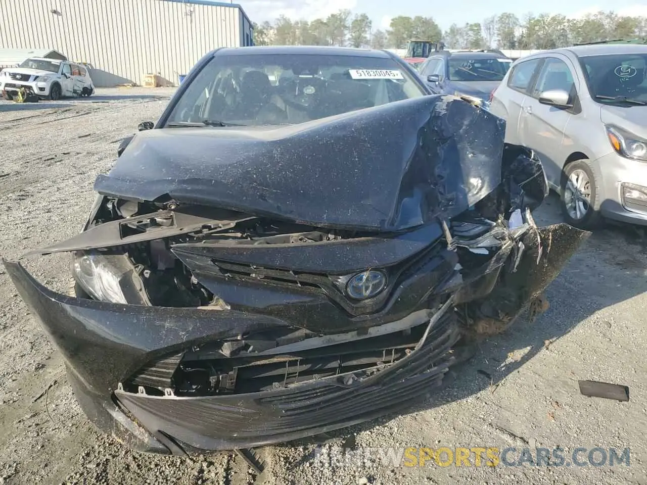 5 Photograph of a damaged car 4T1B21HK2KU519539 TOYOTA CAMRY 2019
