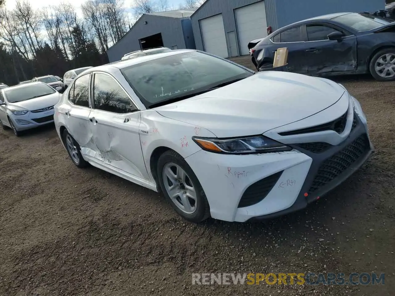 4 Фотография поврежденного автомобиля 4T1B21HK5KU512861 TOYOTA CAMRY 2019