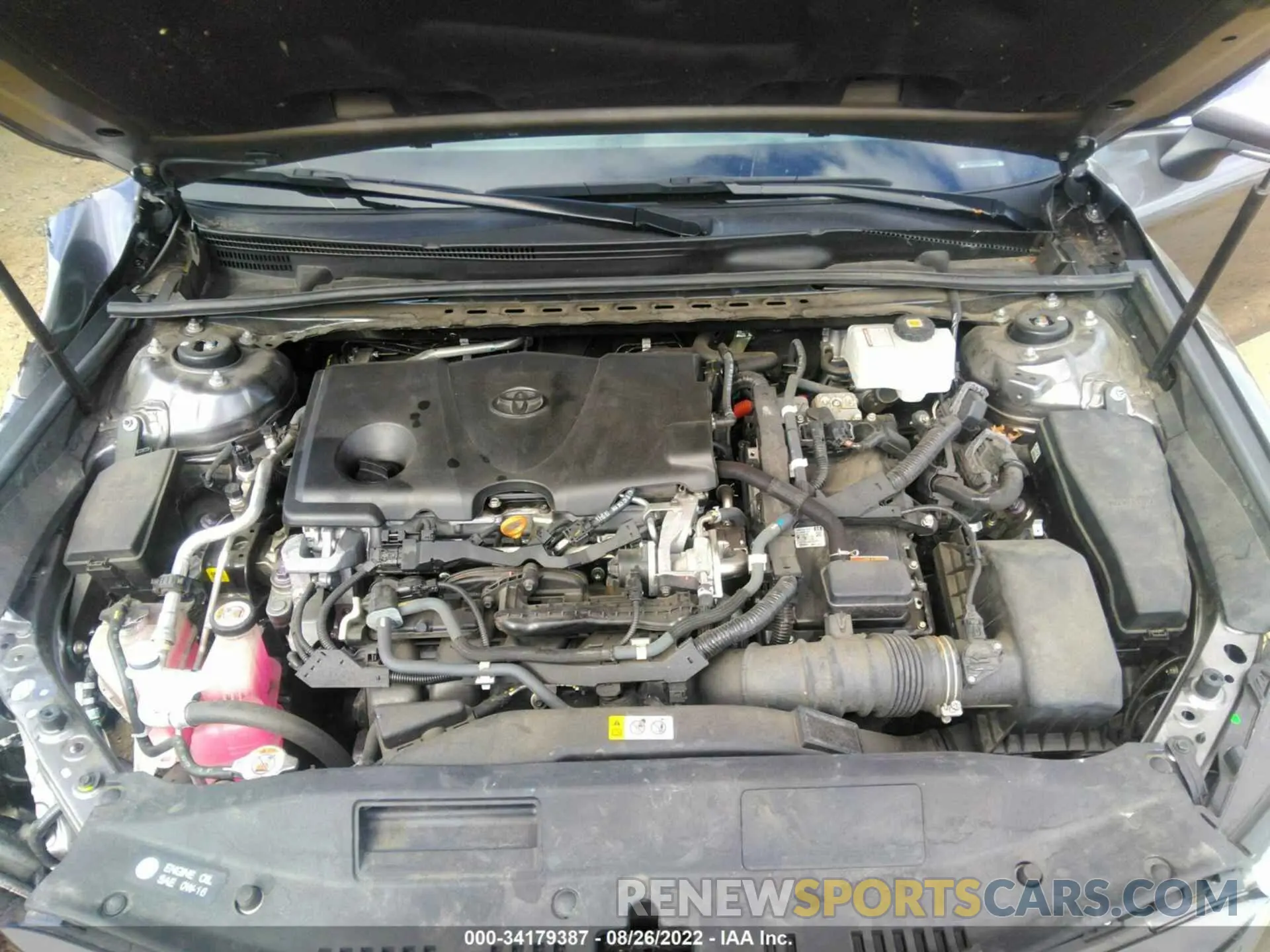 10 Фотография поврежденного автомобиля 4T1B21HK6KU516305 TOYOTA CAMRY 2019