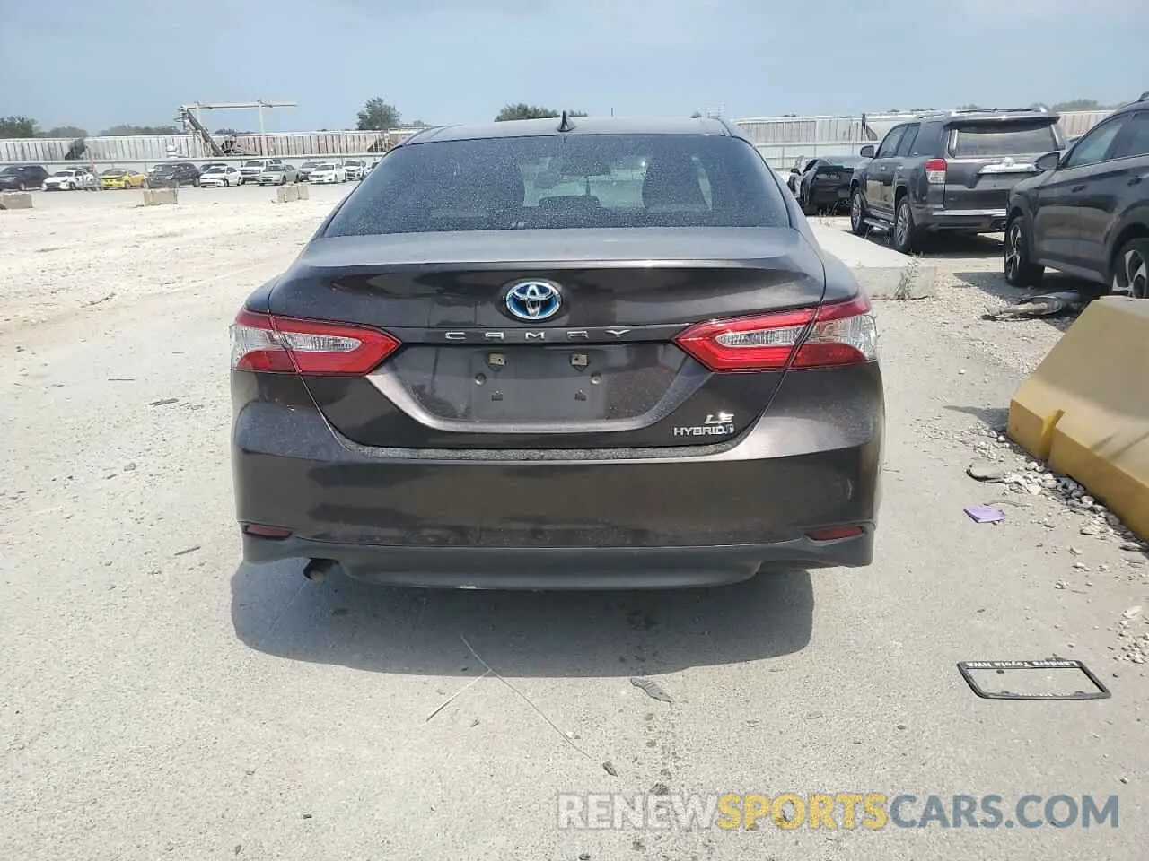 6 Photograph of a damaged car 4T1B31HK0KU005668 TOYOTA CAMRY 2019