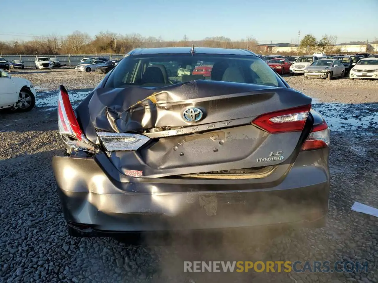 6 Фотография поврежденного автомобиля 4T1B31HK0KU515339 TOYOTA CAMRY 2019