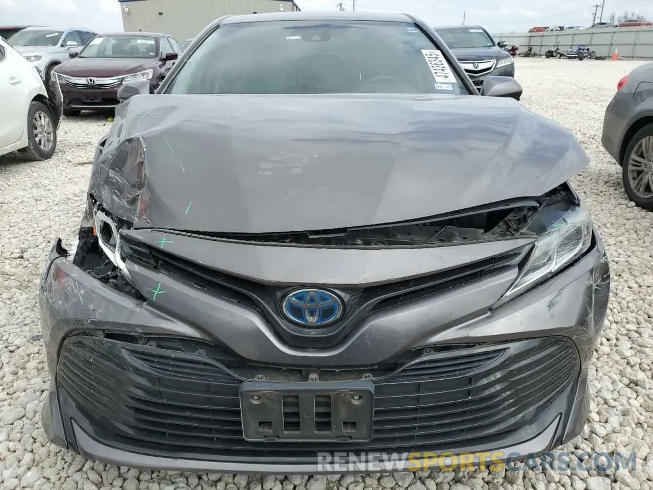 11 Фотография поврежденного автомобиля 4T1B31HK0KU517947 TOYOTA CAMRY 2019