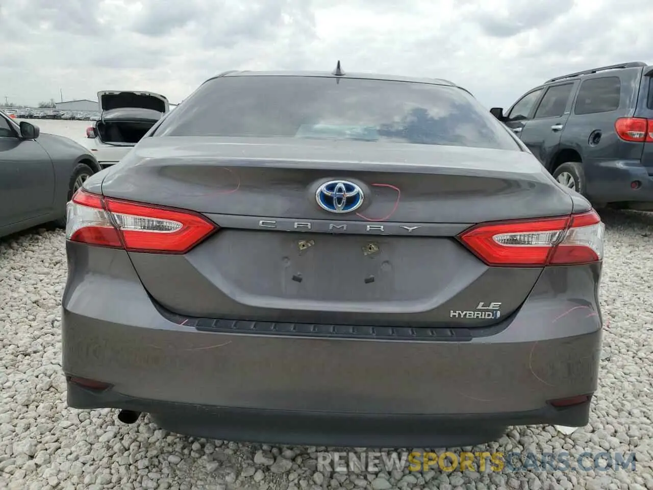 6 Фотография поврежденного автомобиля 4T1B31HK0KU517947 TOYOTA CAMRY 2019