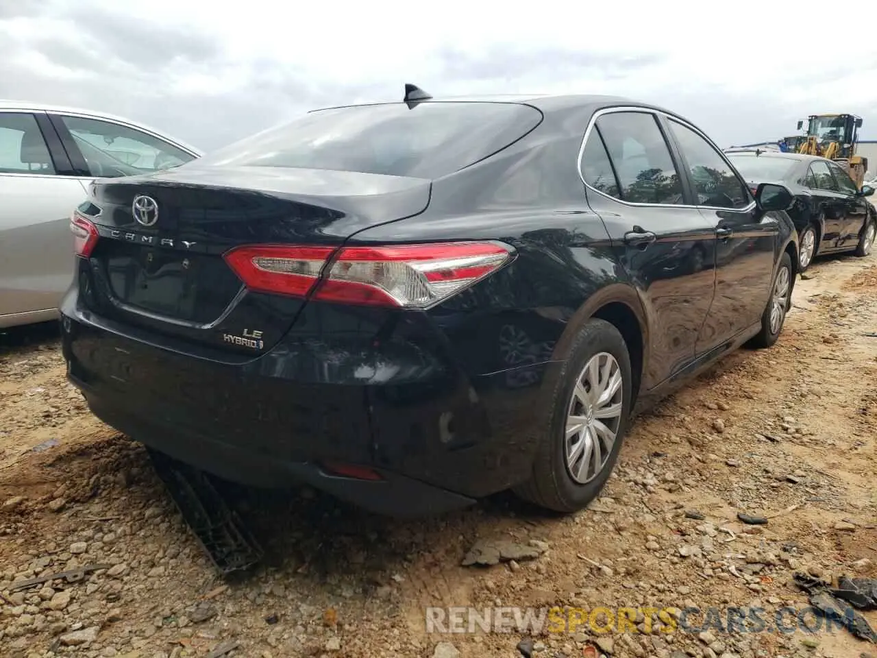 4 Photograph of a damaged car 4T1B31HK1KU006599 TOYOTA CAMRY 2019