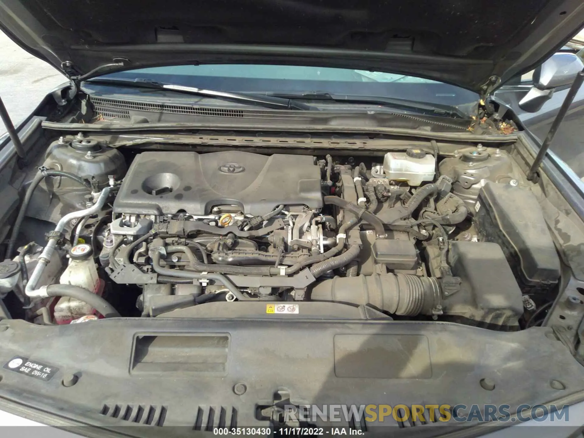 10 Photograph of a damaged car 4T1B31HK1KU509307 TOYOTA CAMRY 2019