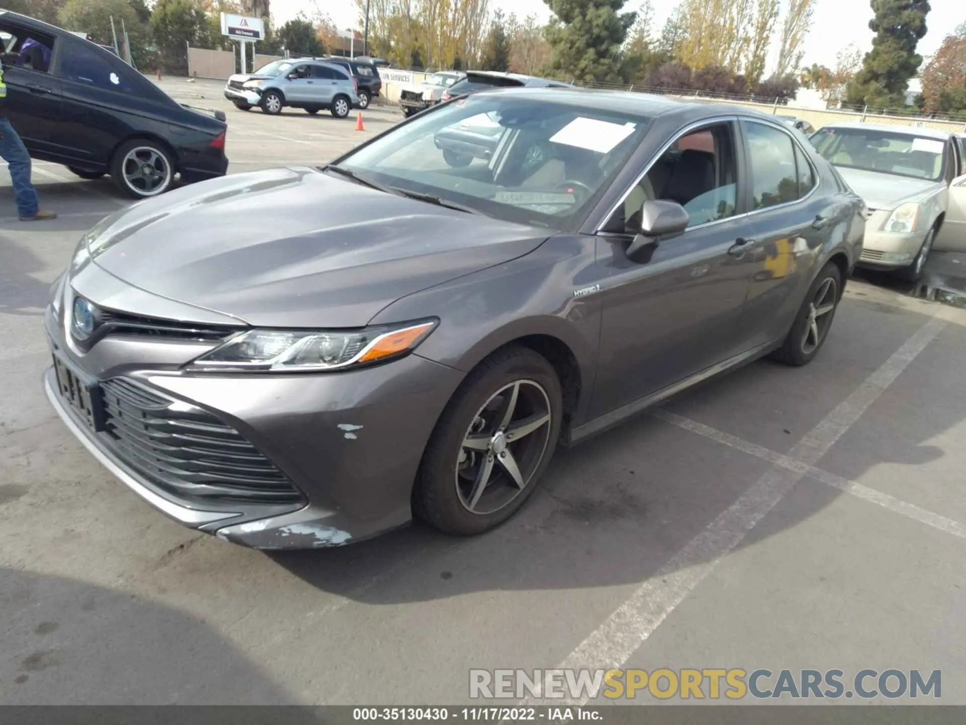 2 Photograph of a damaged car 4T1B31HK1KU509307 TOYOTA CAMRY 2019