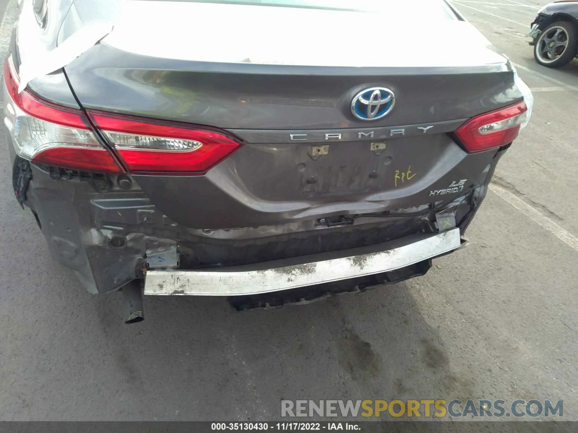 6 Photograph of a damaged car 4T1B31HK1KU509307 TOYOTA CAMRY 2019