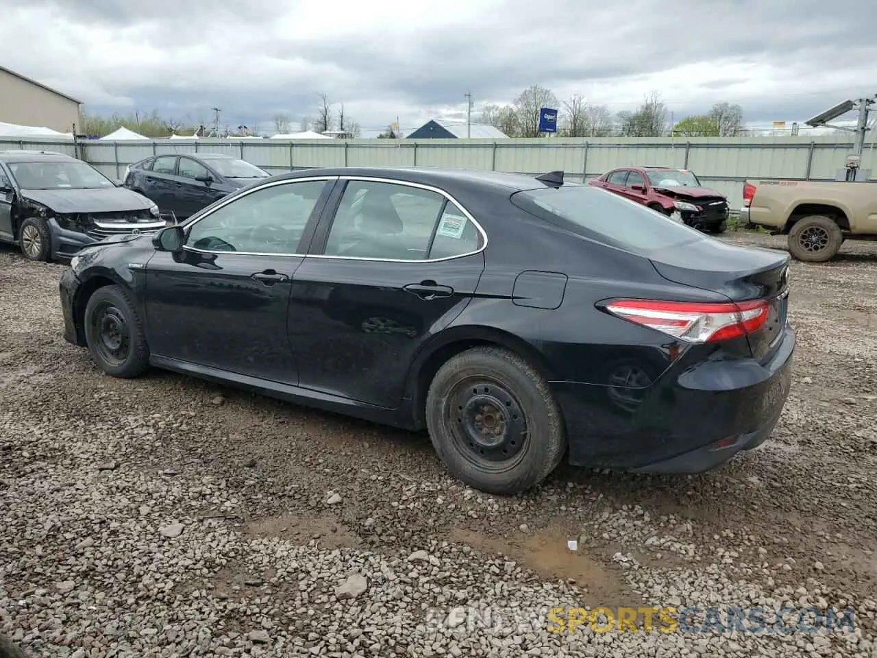 2 Фотография поврежденного автомобиля 4T1B31HK1KU512465 TOYOTA CAMRY 2019