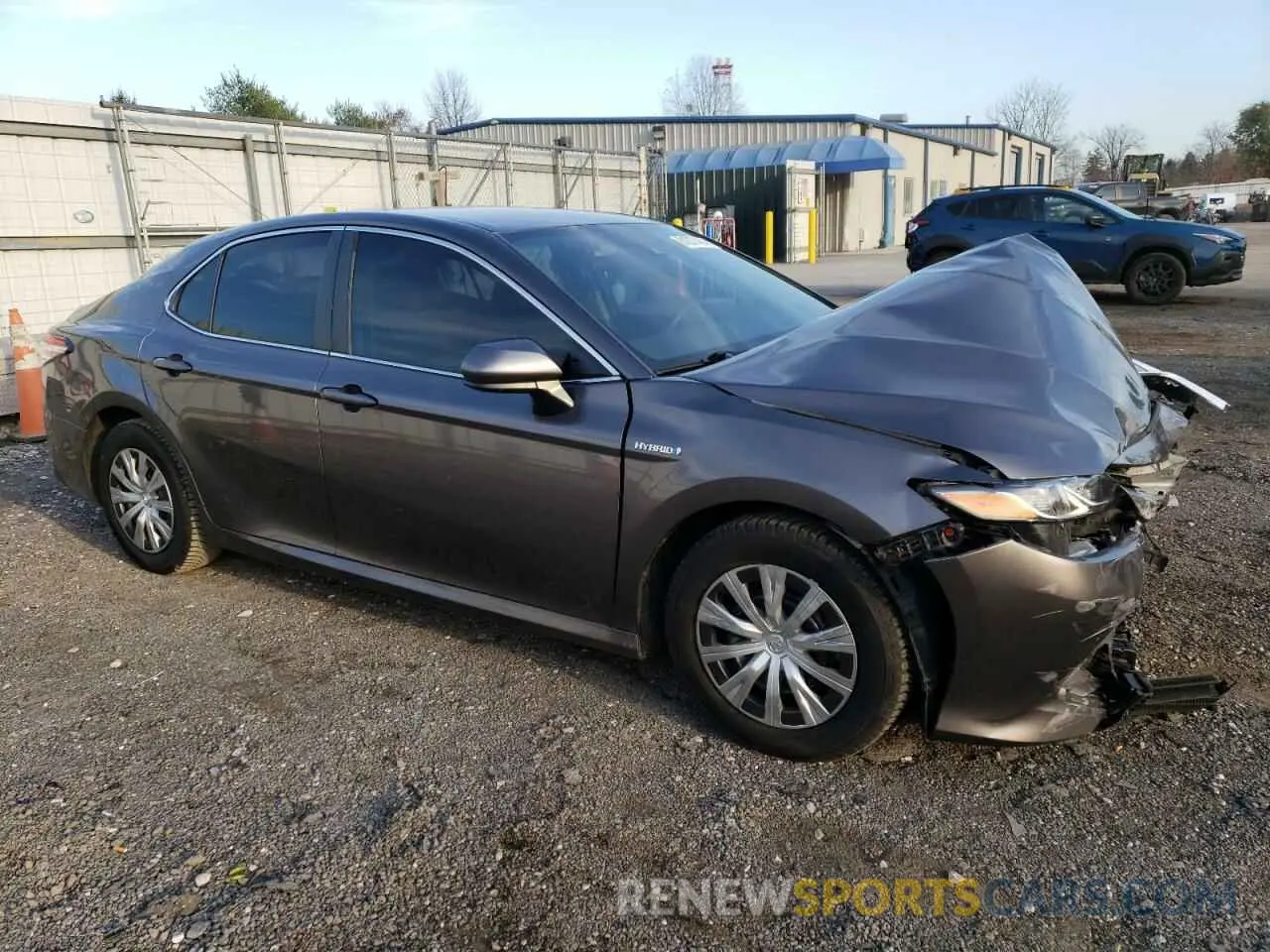 4 Photograph of a damaged car 4T1B31HK2KU512653 TOYOTA CAMRY 2019