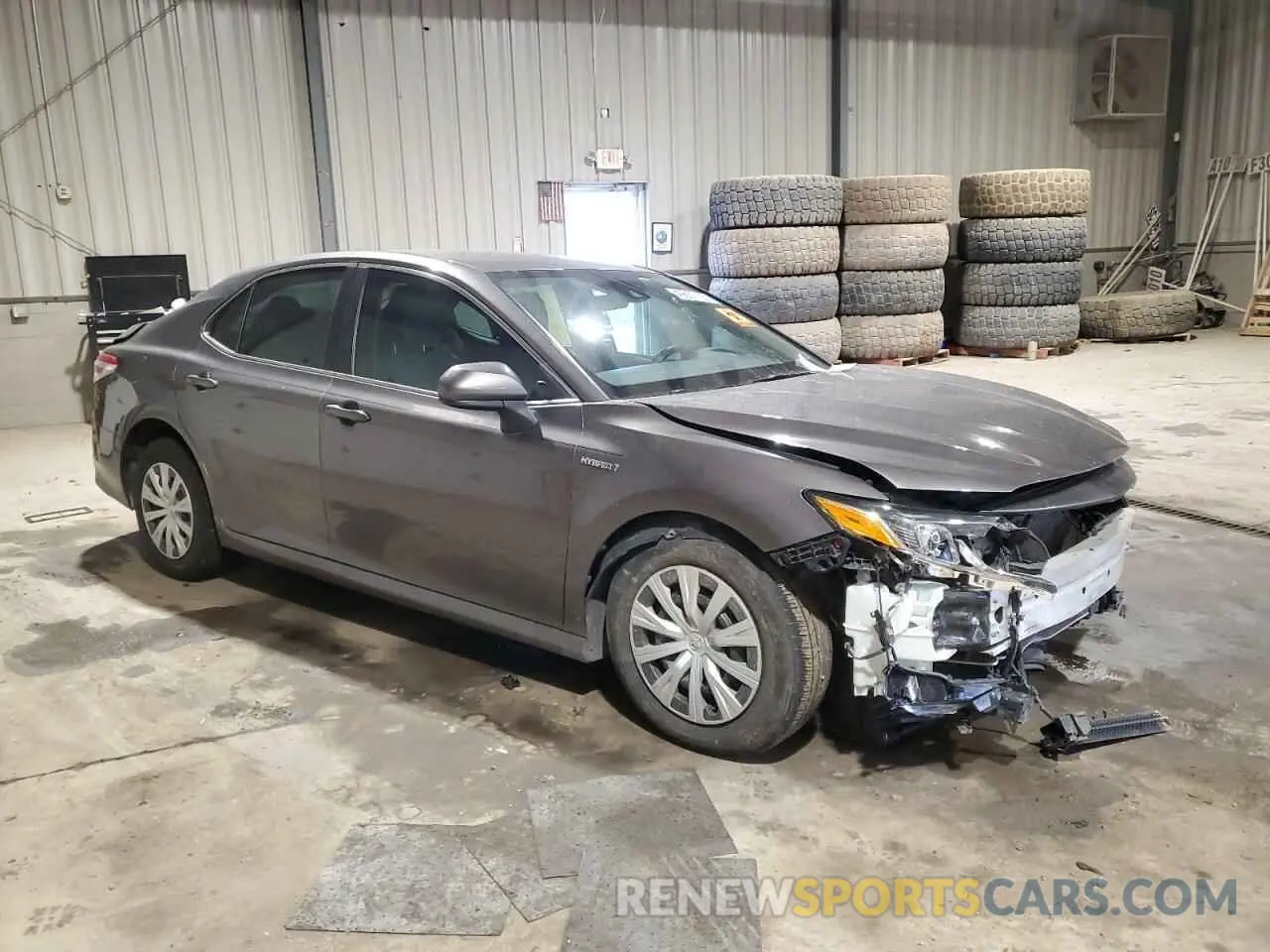 4 Photograph of a damaged car 4T1B31HK3KU005177 TOYOTA CAMRY 2019