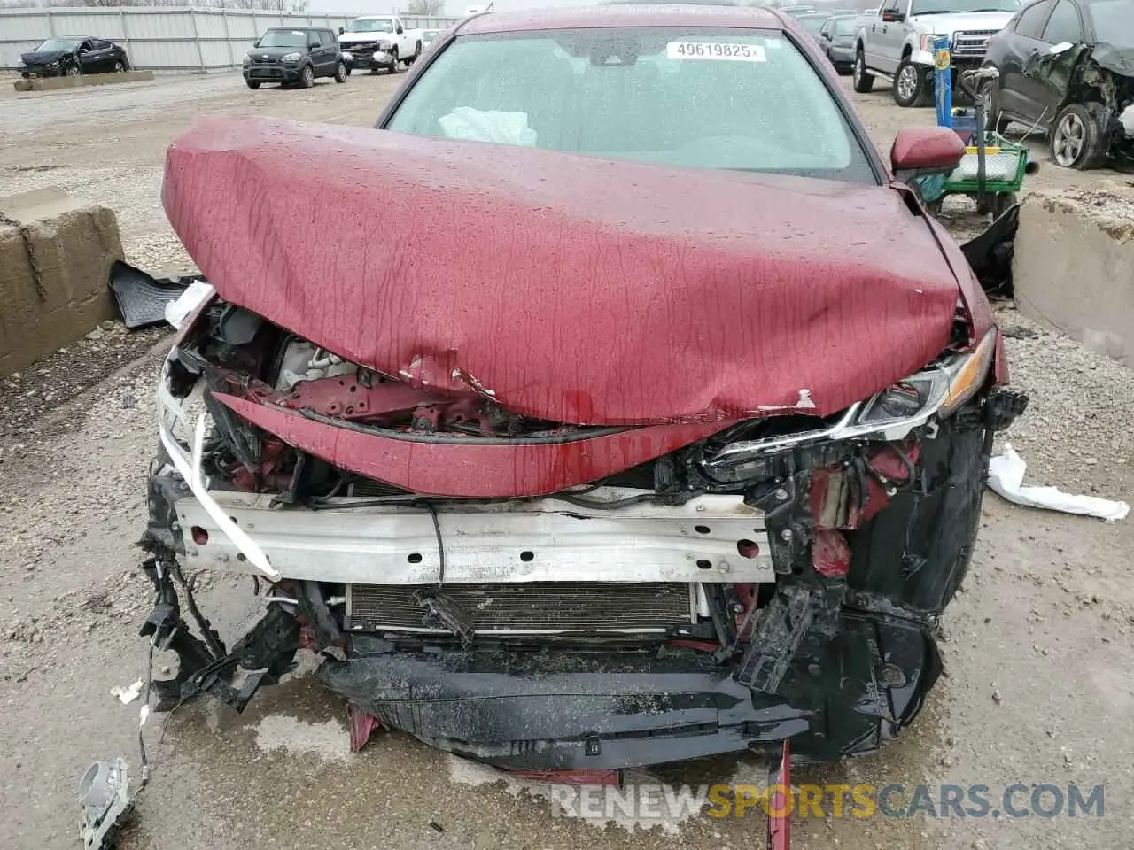 13 Photograph of a damaged car 4T1B31HK3KU512824 TOYOTA CAMRY 2019
