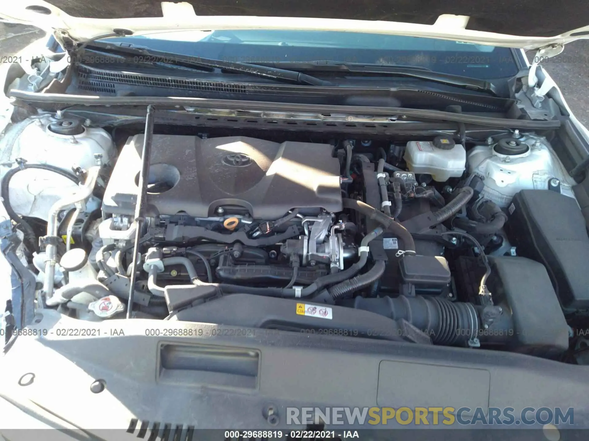 10 Photograph of a damaged car 4T1B31HK4KU007133 TOYOTA CAMRY 2019