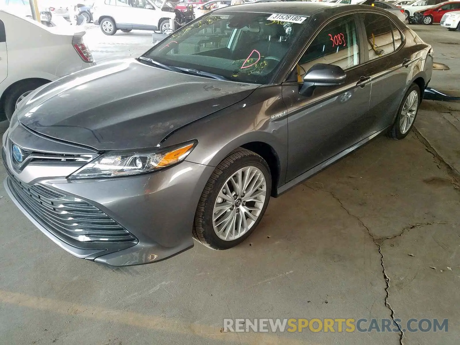 2 Photograph of a damaged car 4T1B31HK4KU008816 TOYOTA CAMRY 2019